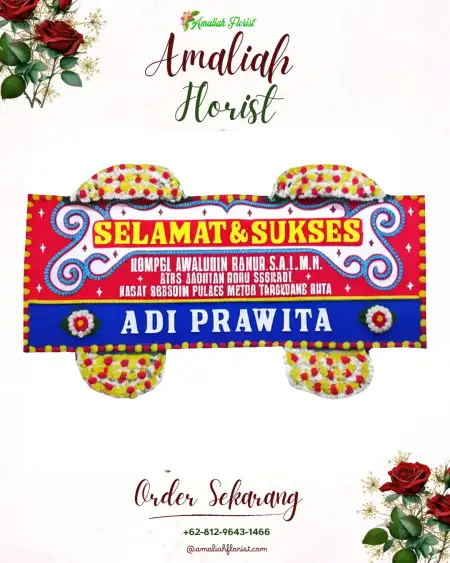 Papan Bunga Ucapan Selamat Salam